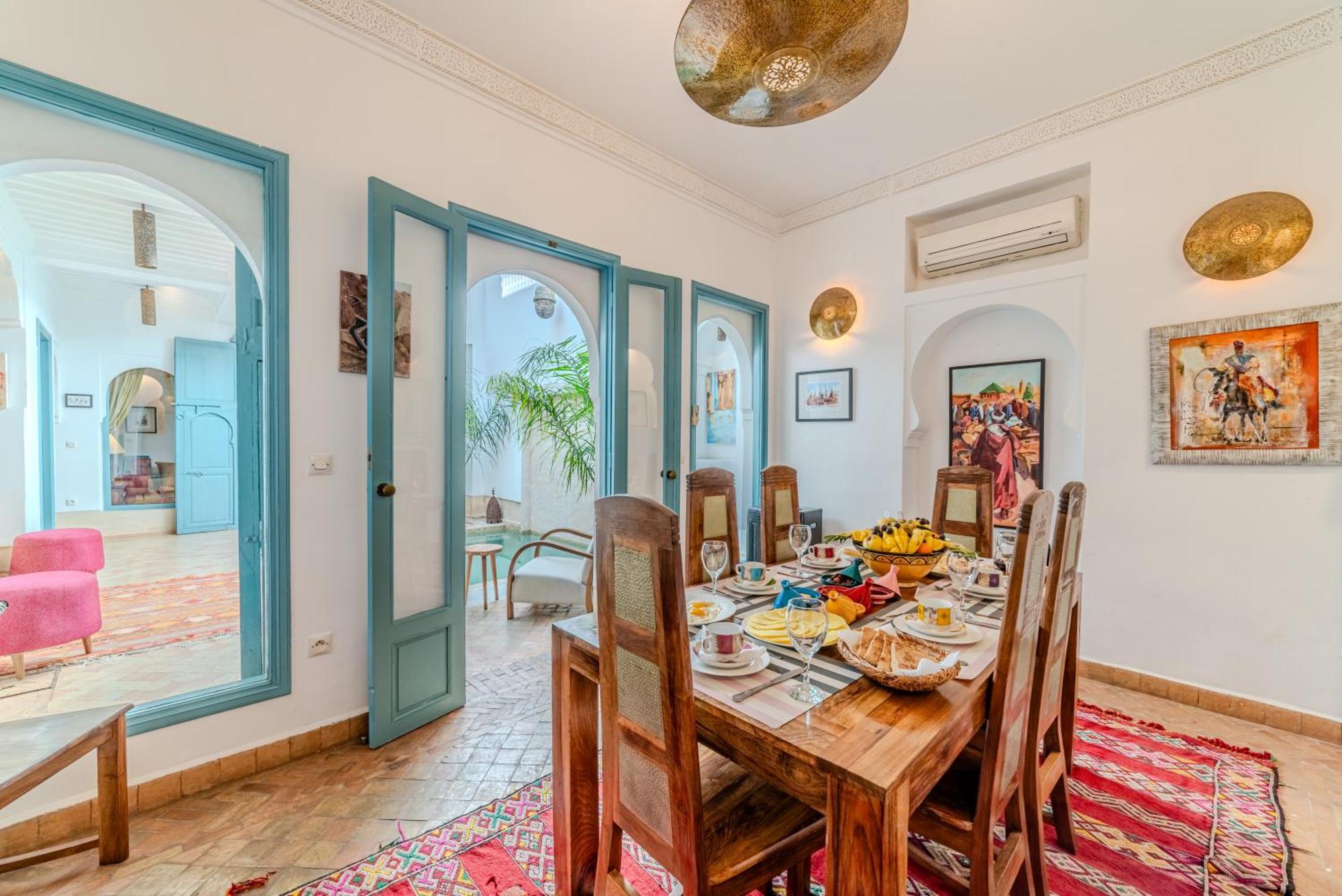 Riad Ayla Avec Piscine Privee Marraquexe Exterior foto